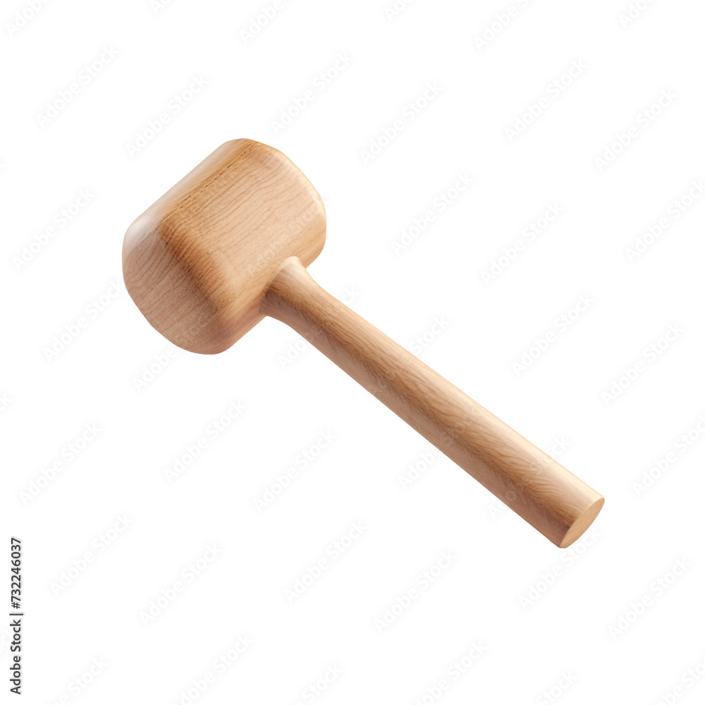 Mallet isolated on transparent background Mallet isolated on transparent background