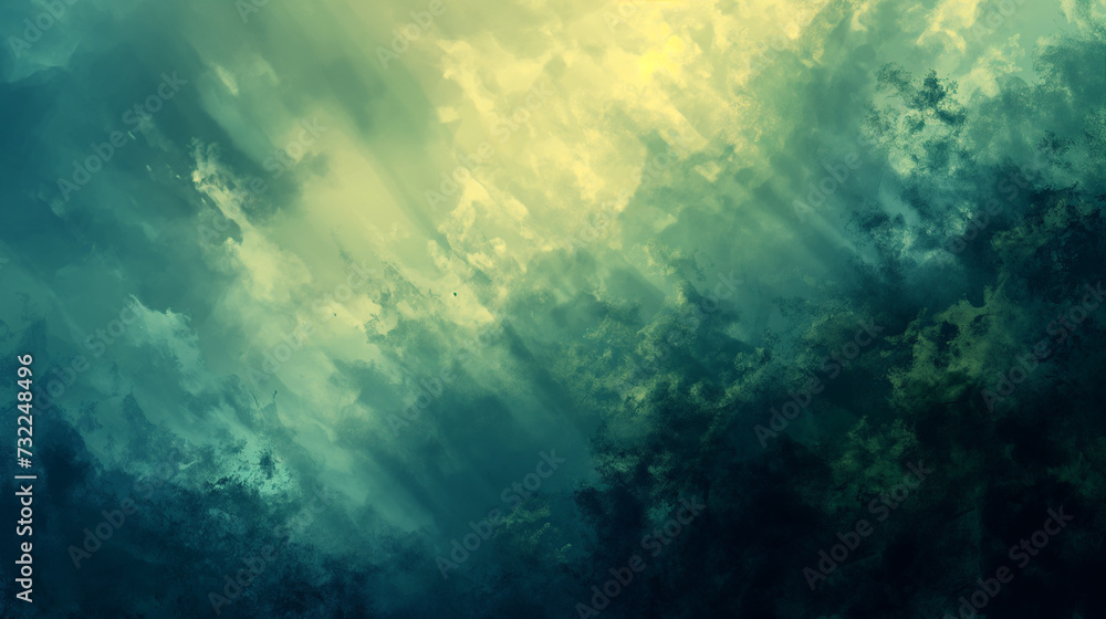 Fototapeta premium scene with rays of light