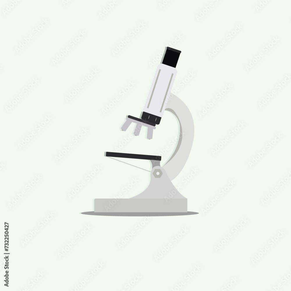 microscope isolated on white background microscope isolated on white background