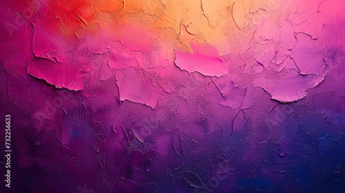Wallpaper abstract paint background purple dark orange pink and blue, creative background.  photo