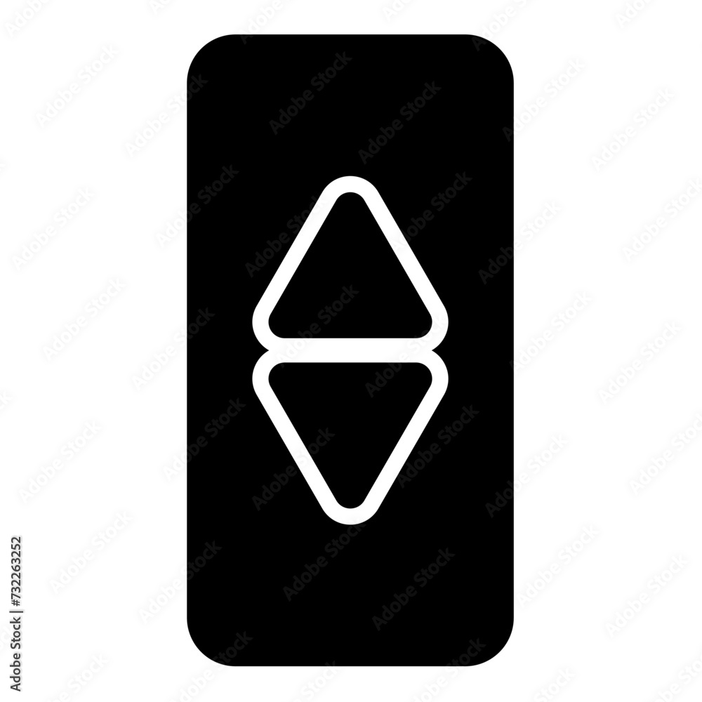 lift button elevator panel up and down each floor with arrow choice icon black color vector illustration image flat style lift button elevator panel up and down each floor with arrow choice icon black color vector illustration image flat style
