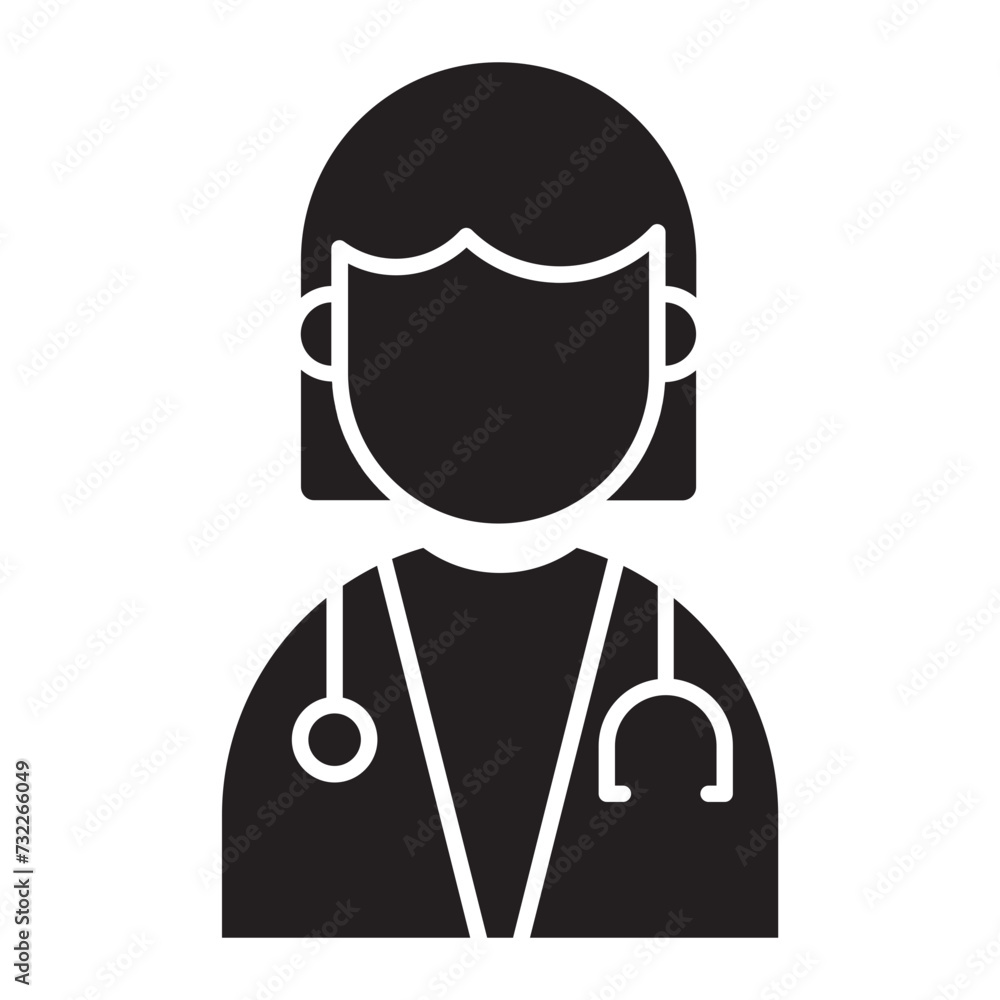 female Doctor icon.