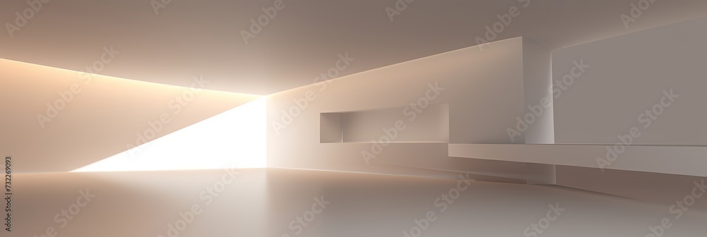 A sunlit, minimalist interior with an abstract design, ideal as a background image for presentations, featuring an all-white color scheme. A sunlit, minimalist interior with an abstract design, ideal as a background image for presentations, featuring an all-white color scheme.
