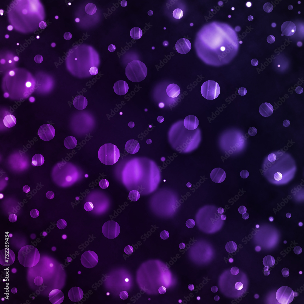 Original square bokeh pattern on a dark background. Original square bokeh pattern on a dark background.