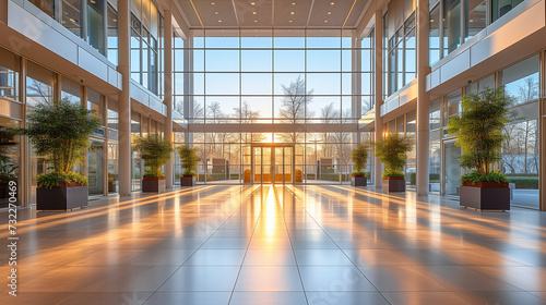 Elegant Modern Lobby Interior Design