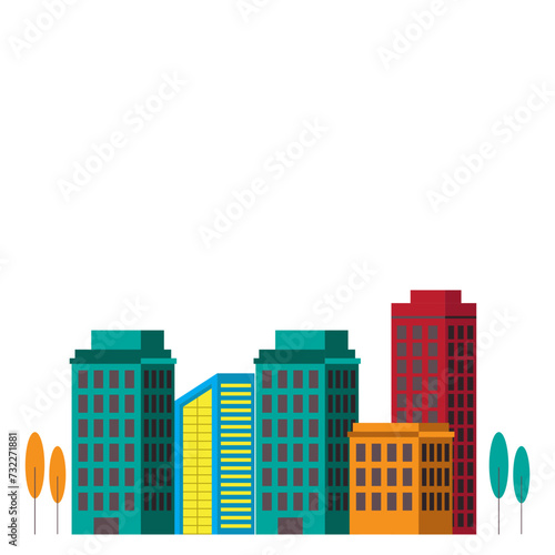 building vector illustration