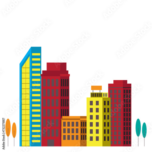 building vector illustration