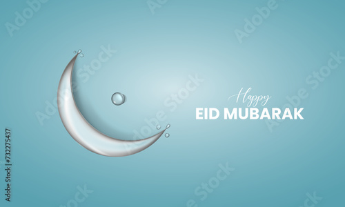 Eid Mubarak islamic design, Eid Mubarak design for social media post
