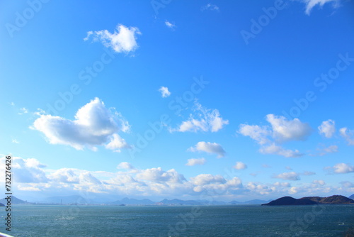 青い空と美しい海
