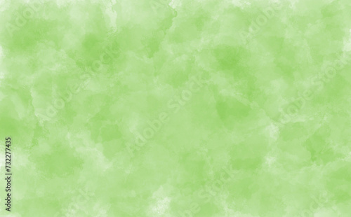水彩グリーンの背景壁紙