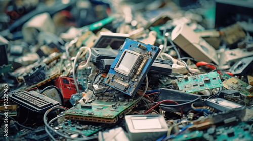 Electronic waste is ready to recycle