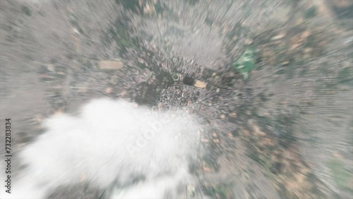 Earth Zoom on Bangalore City - India