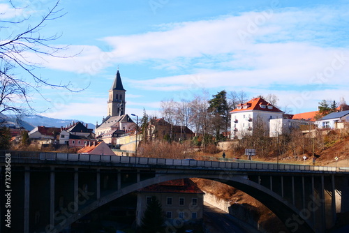 Blick über die Brück, Judenburg in der Steiermark