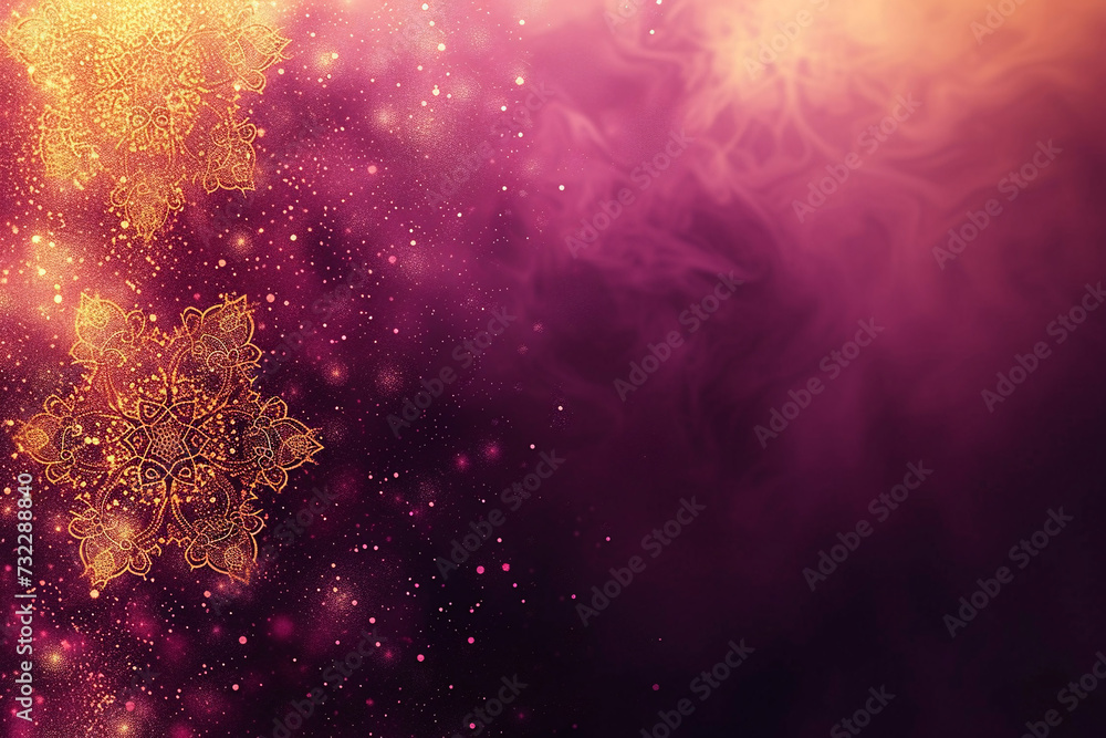 Naklejka premium ramadan Kareem, Ramadan crescent moon, Eid Mubarak Islamic festival social media banner and Eid Mubarak Post Template, islam