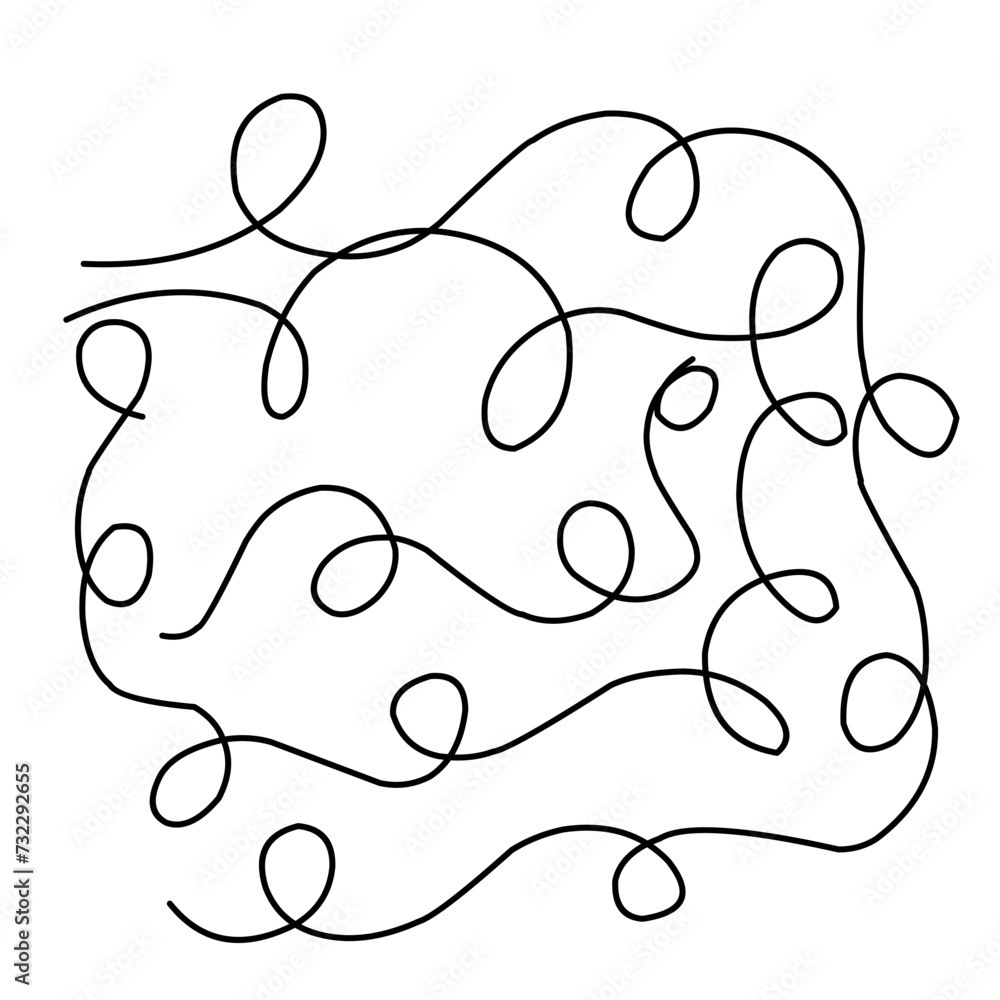 Abstract Loop Lines Background Abstract Loop Lines Background