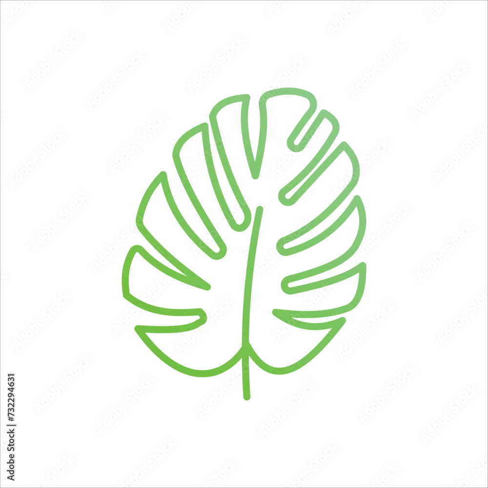 leaves icon vector stock illustration leaves icon vector stock illustration