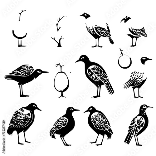 bird  birds  animal  vector  illustration  cartoon  set  cute  duck  owl  nature  animals  drawing  design  icon  sparrow  collection  feather  art  flying  wing  wild  wildlife  robin  pattern  sprin