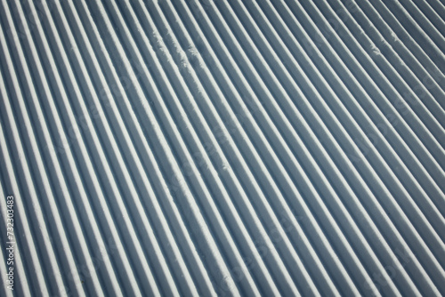 Groomed Ski Hill Pattern Art