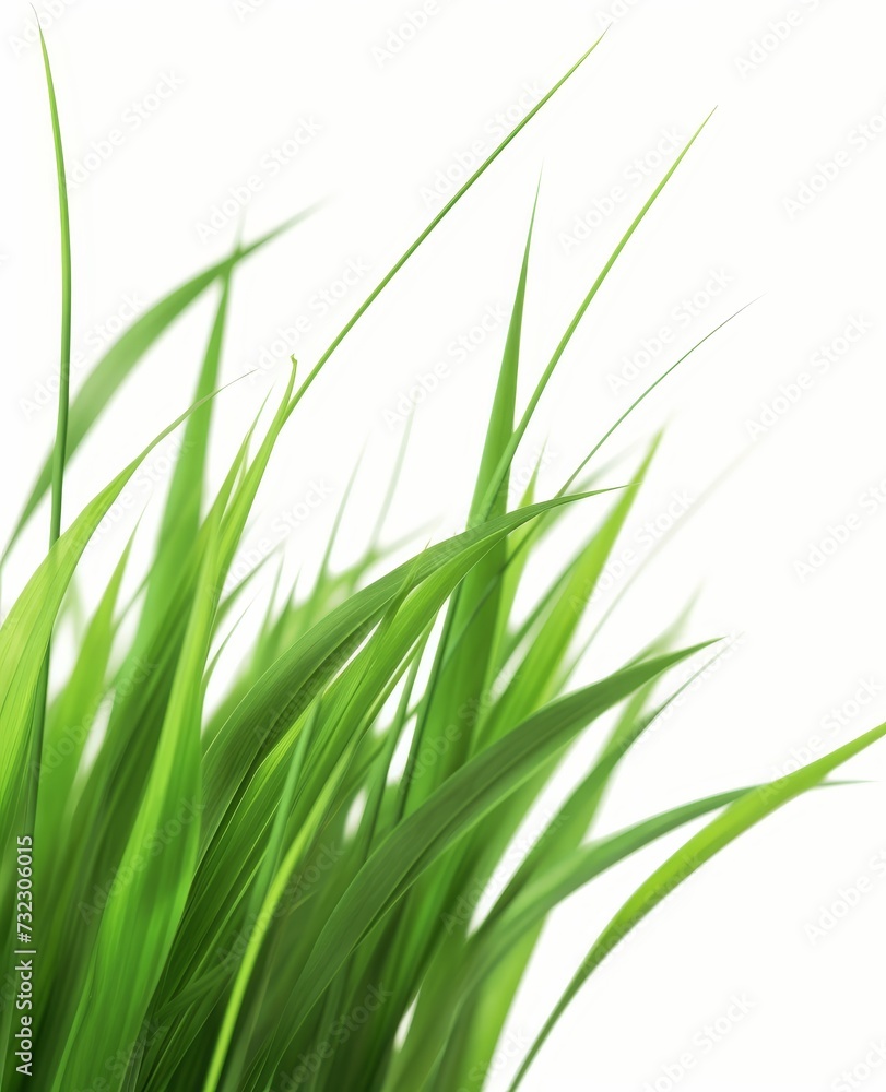 Fresh grass isolated on white background Fresh grass isolated on white background