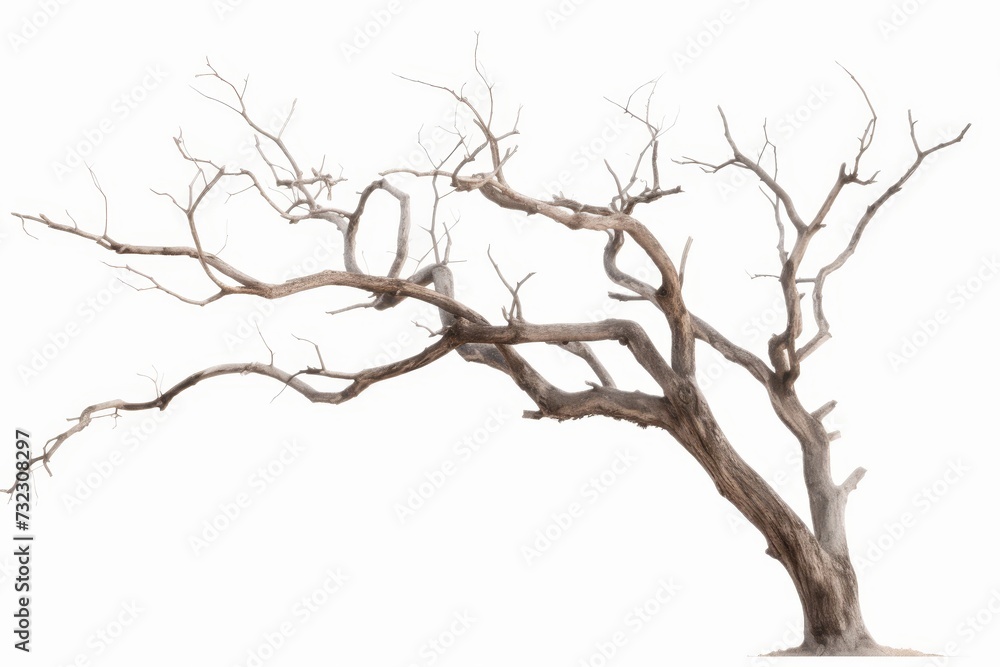 Dead tree isolated on white background, Dead branches of a tree.Dry tree branch Dead tree isolated on white background, Dead branches of a tree.Dry tree branch