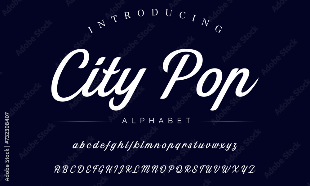 Stylish brush painted an uppercase vector letters, alphabet, typeface ...