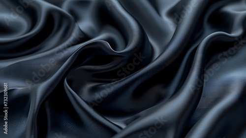 details of a luxurious silk fabric