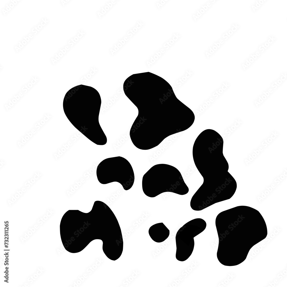 Cowhide Color Pattern Cowhide Color Pattern