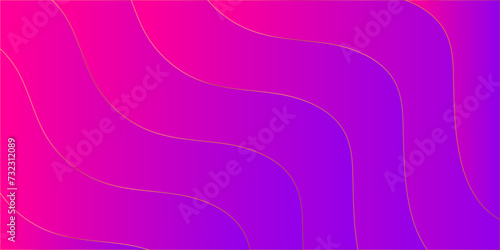 Abstract background with dynamic ripple effect and gradients. Luxury paper cut background. Motion Purple bokeh and colorful pattern. Used for promotions or presentations.