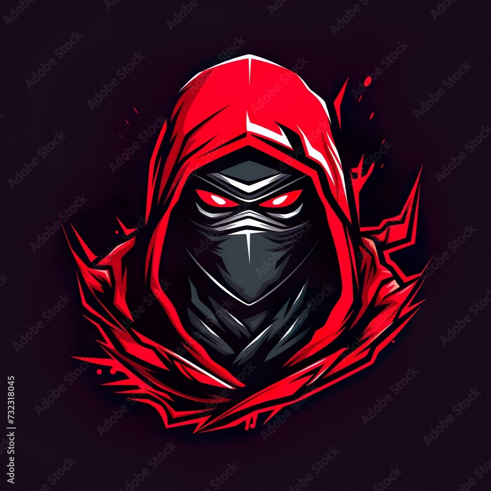 vector design ninja Mascot gaming and esport logo vector design ninja Mascot gaming and esport logo