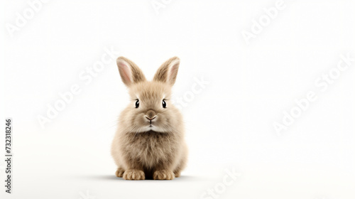Cute Easter bunny © Johnu