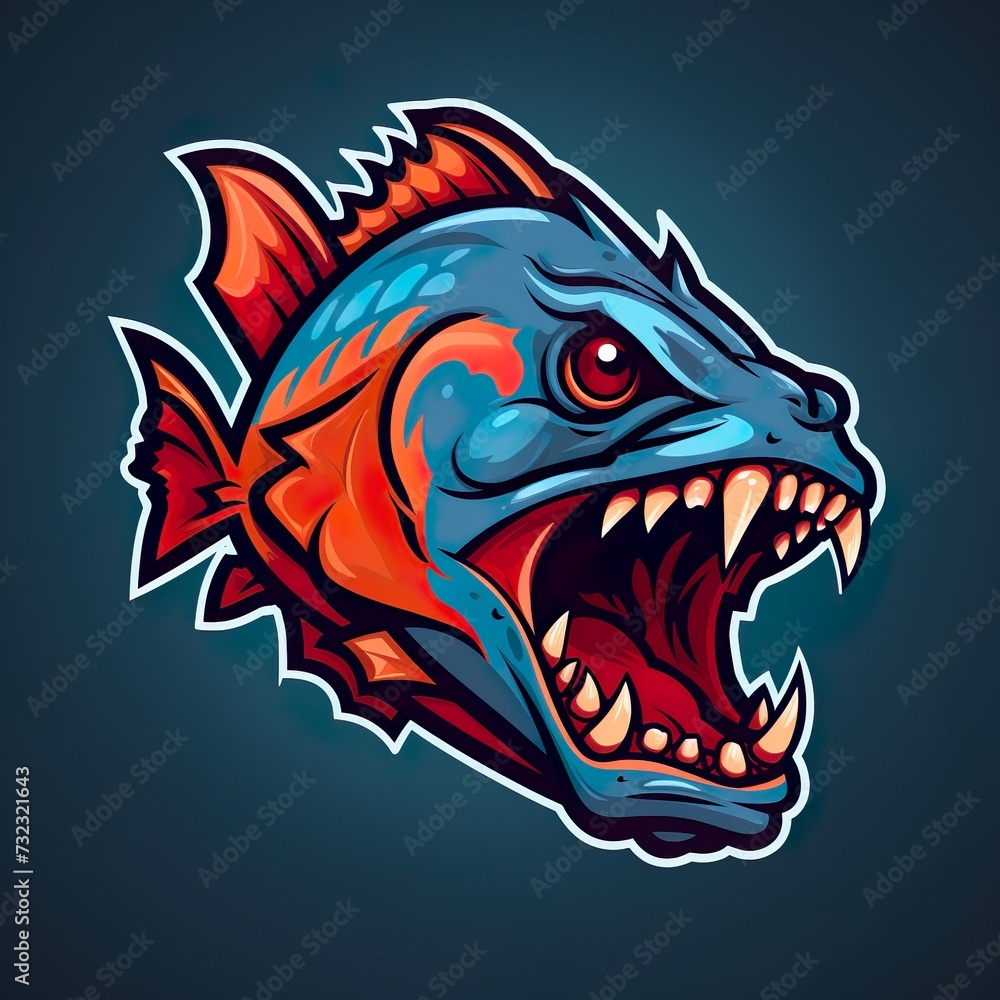 vector design shark Mascot gaming and esport logo vector design shark Mascot gaming and esport logo