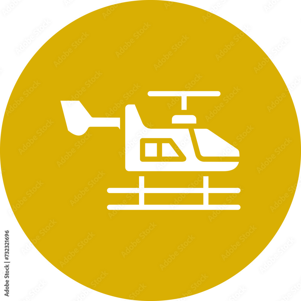 Helicopter Icon Style Helicopter Icon Style