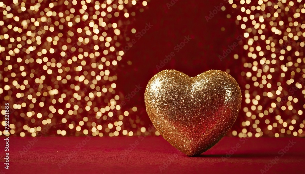 Love, Heart, Celebration: heart on textured surface beneath, soft focus golden lights create bokeh in background. Celebration card or romantic events invitation. Valentine day Love, Heart, Celebration: heart on textured surface beneath, soft focus golden lights create bokeh in background. Celebration card or romantic events invitation. Valentine day