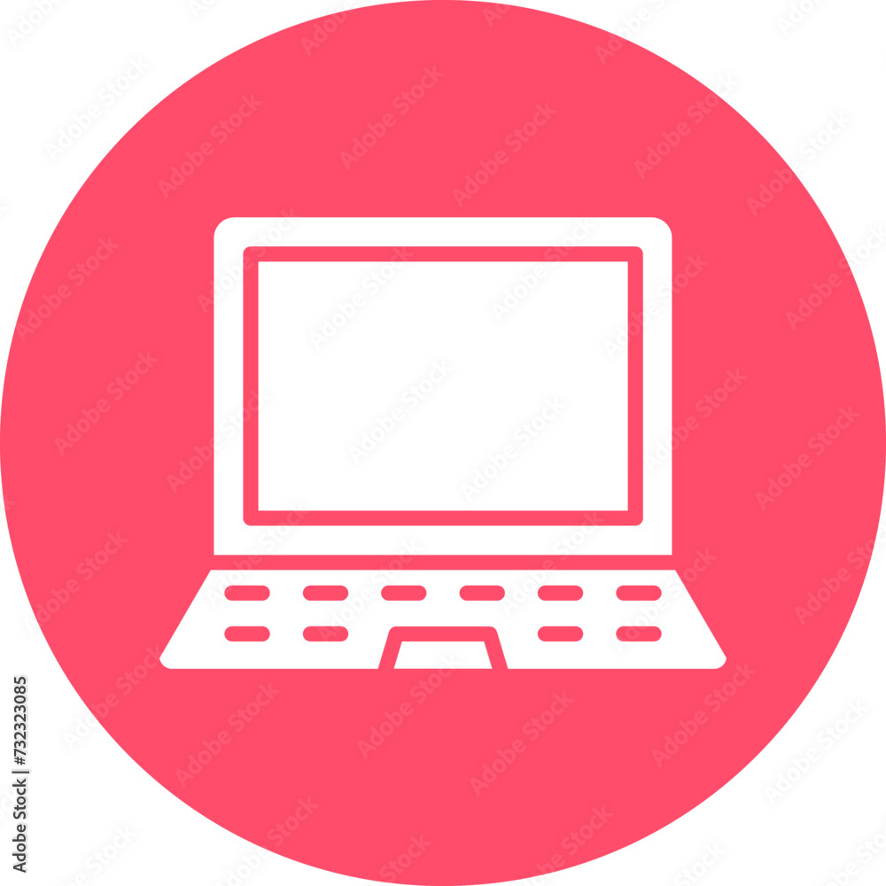 Laptop Icon Style Laptop Icon Style