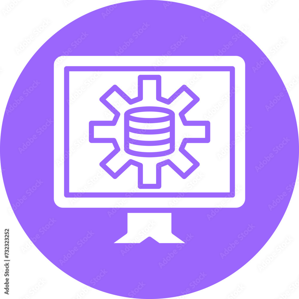 Data Management Platform Icon Style Data Management Platform Icon Style