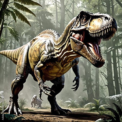 tyrannosaurus rex dinosaur © Hyunsoo Shin