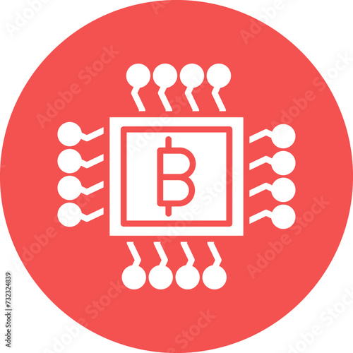 Mining Farm Icon Style