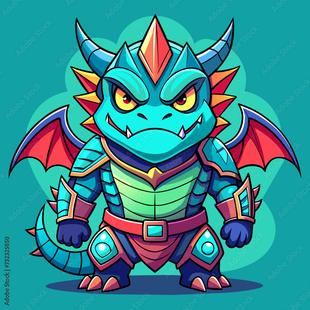 Dragon Angry , cute, style , Big eye , Full Human Body , art 90 style , cyber punk armor , full body Dragon Angry , cute, style , Big eye , Full Human Body , art 90 style , cyber punk armor , full body