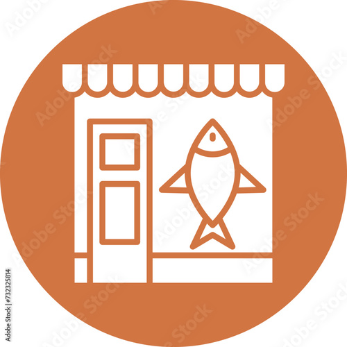 Fish Shop Icon Style