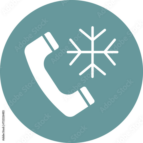 Cold Calling Icon Style