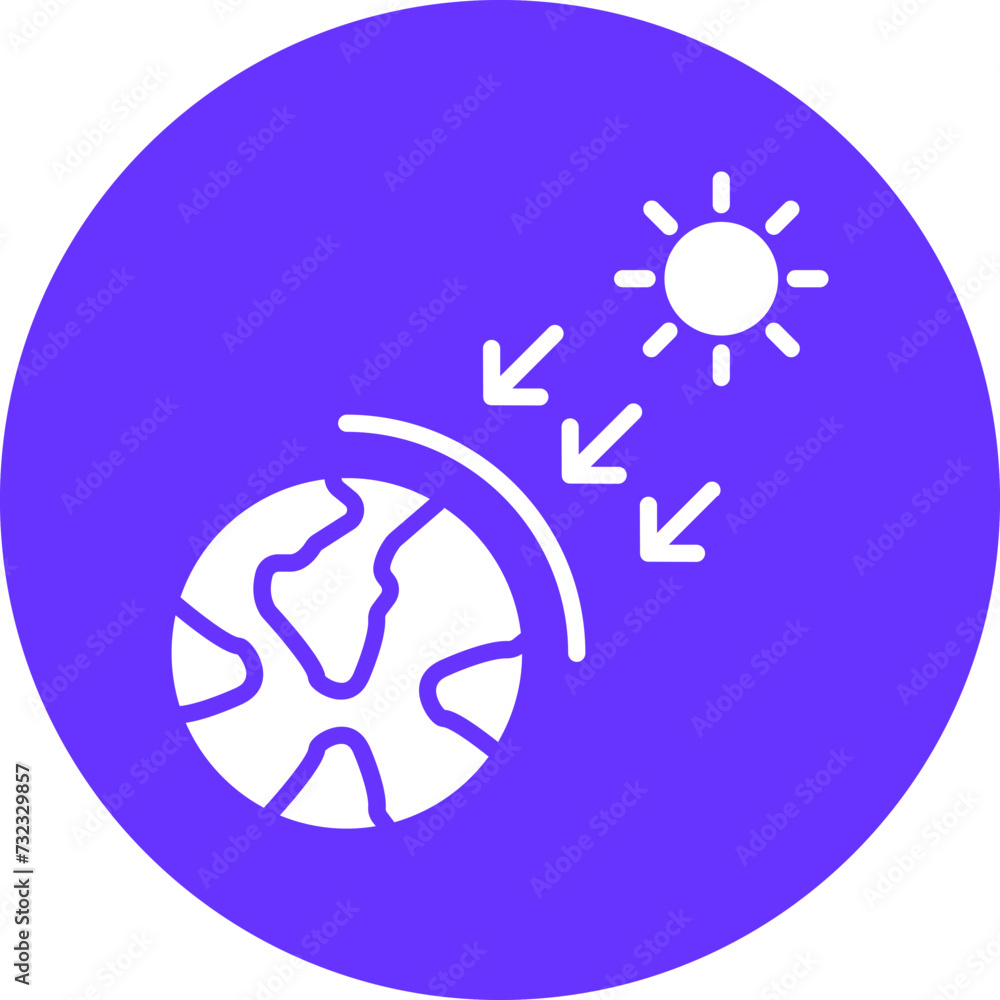 Greenhouse Effect Icon Style Greenhouse Effect Icon Style