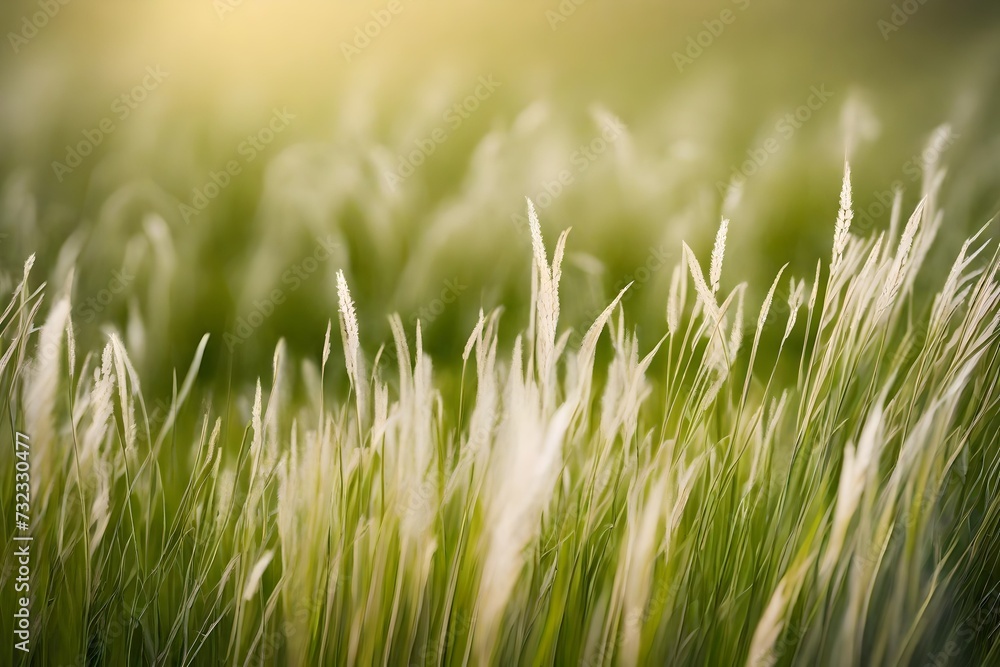 Soft focus grasses in Iceland