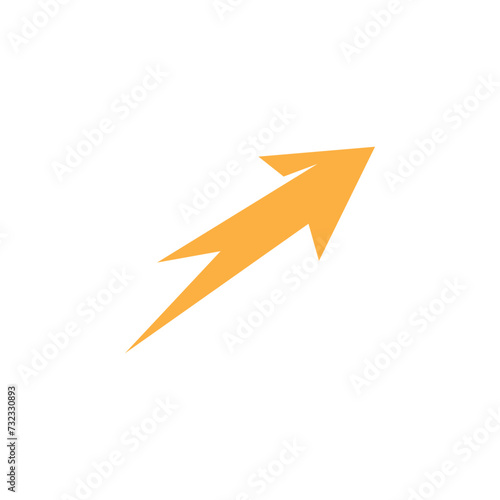 Arrow illustration logo icon