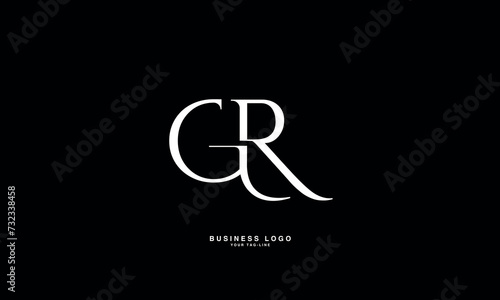 GR, RG, R, G, Abstract Letters Logo Monogram