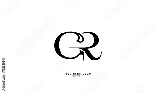 GR, RG, R, G, Abstract Letters Logo Monogram