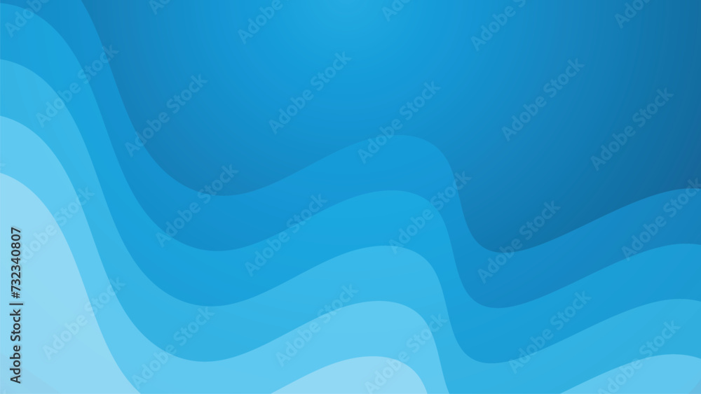 Abstract blue and light blue wave modern soft luxury texture with ...