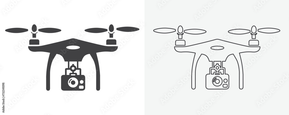 Drone black icon. Vector drone icon black design. drone icon symbol design drone icon or logo isolated sign symbol vector illustration black drone on white background vector art Drone black icon. Vector drone icon black design. drone icon symbol design drone icon or logo isolated sign symbol vector illustration black drone on white background vector art