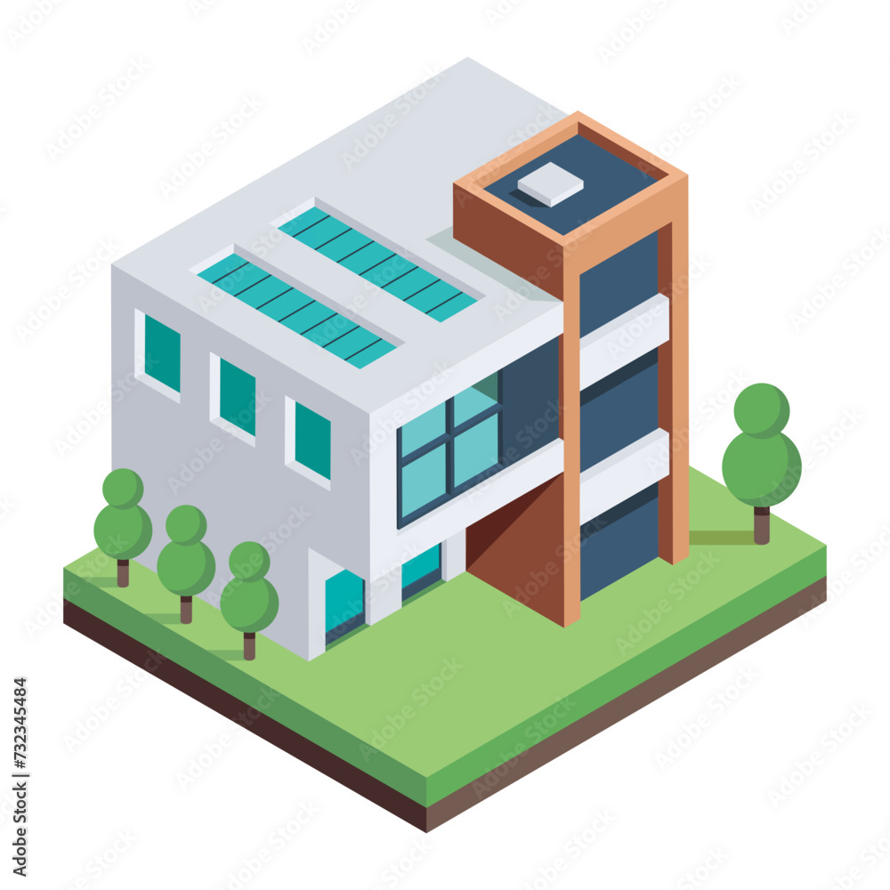 Houses Architectures Icon Houses Architectures Icon