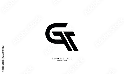 GT, TG, G, T, Abstract Letters Logo Monogram