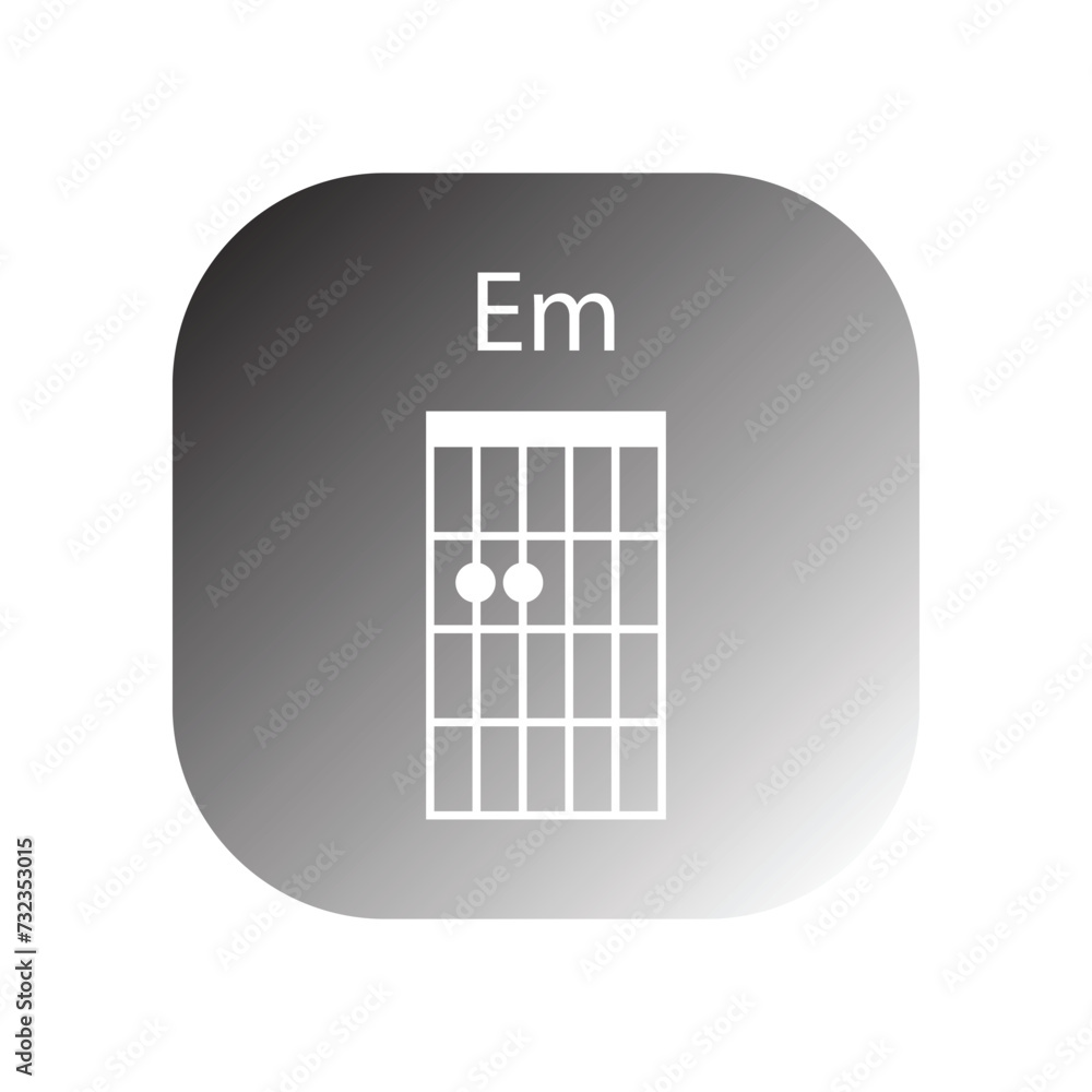 guitar chord icon vector guitar chord icon vector